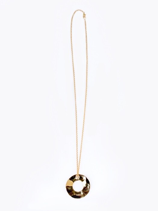 BUMPY PENDANT NECKLACE [ Gold ]