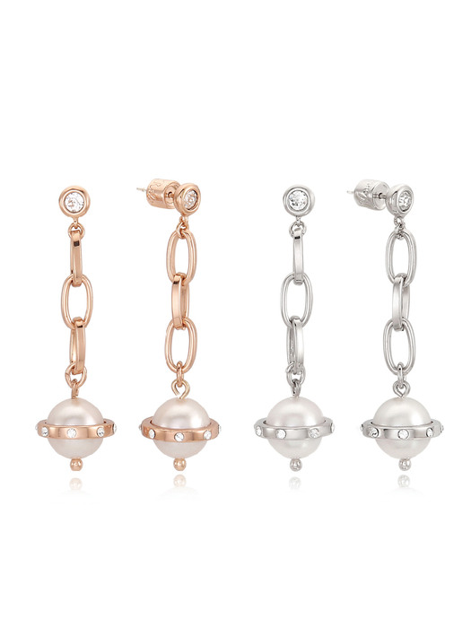 La Perla Chain ```drop``` Earrings
