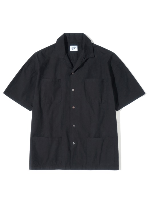 4PK Half Shirts Black