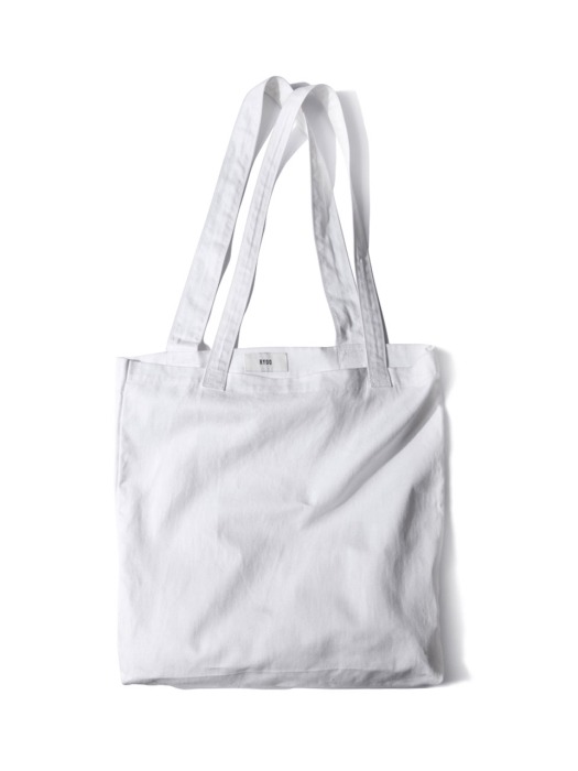 Asymmetric eco-bag [white]