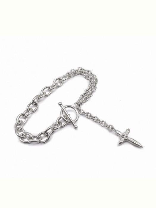 Knot Cross Bracelet