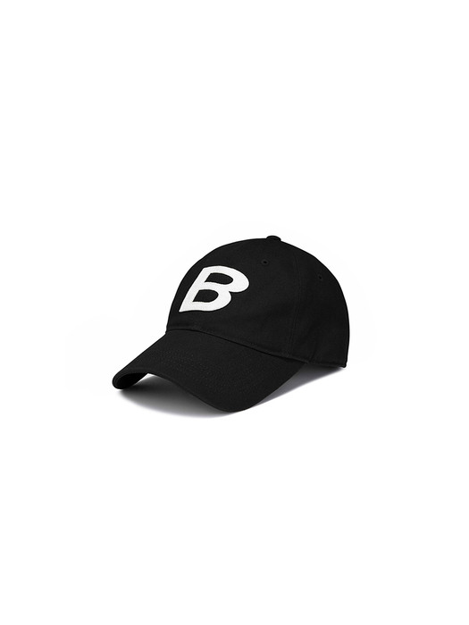 B PATCH CAP - BLACK