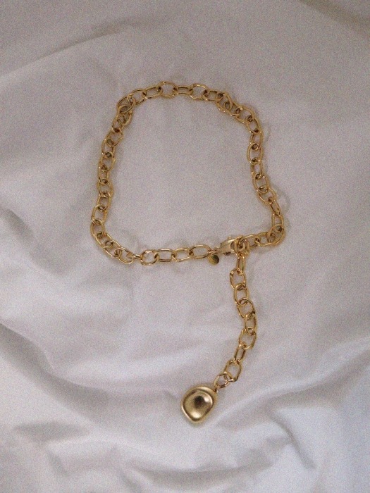 edition 2way gold nacklace
