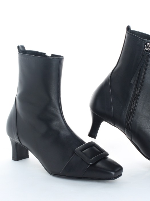Stella Leather Ankle Boots 5cm