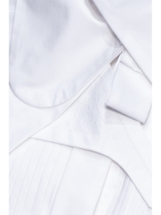 In Her Morning Scene | Shirtdress Slim White