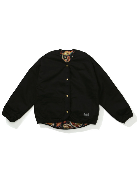 Paisley Reversible Jacket [Black]