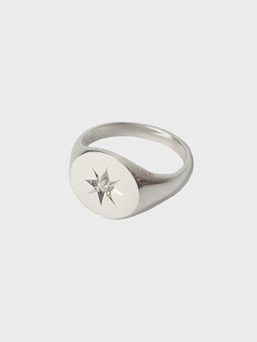 CL170 Star cubic bold ring