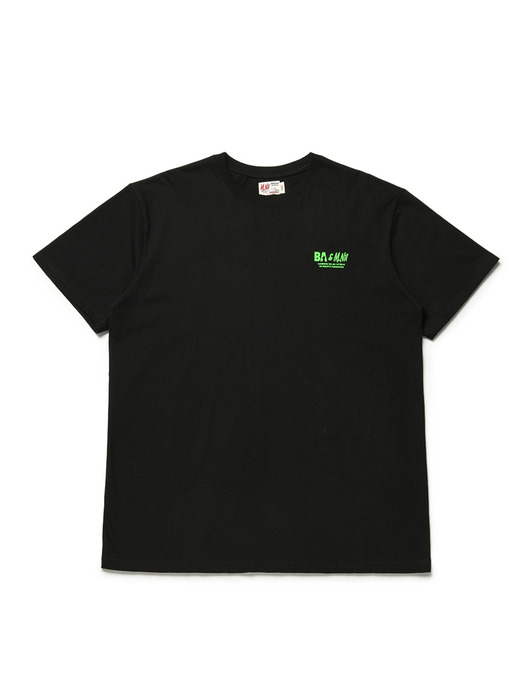 MNxBA Neon Logo T-Shirt / Black