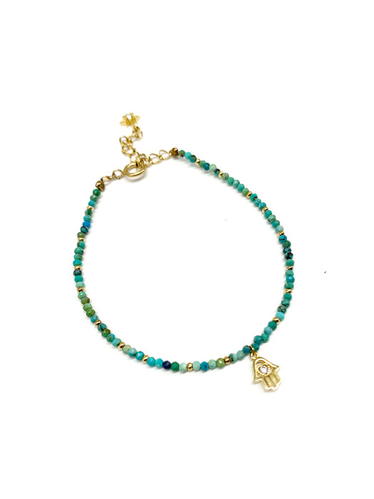 Hamsa Tourquoise bracelet