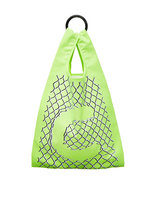 [TIM LAHAN] wire logo mini junk bag (M)_CABAX19209YEX