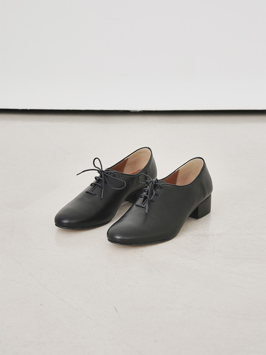 Moier Lace Loafer_Black