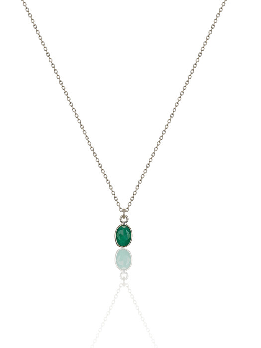 [silver925]avocado necklace