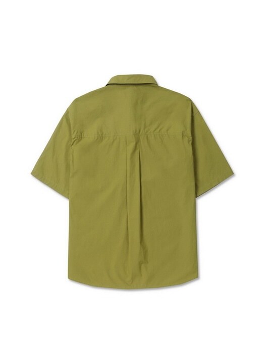 BASIC HALF SHIRTS(Olive)