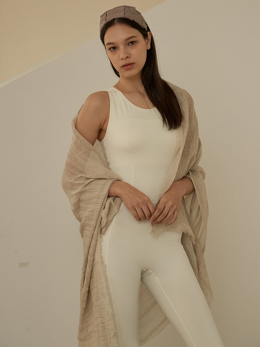 comfortable body suit - afterhomeparty signature white