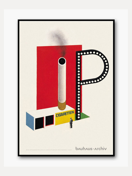 [바우하우스] cigarettes kiosk 84.1 x 59.4 cm (A1)