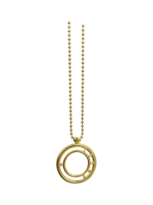 simple watch Necklace _1 (gold)