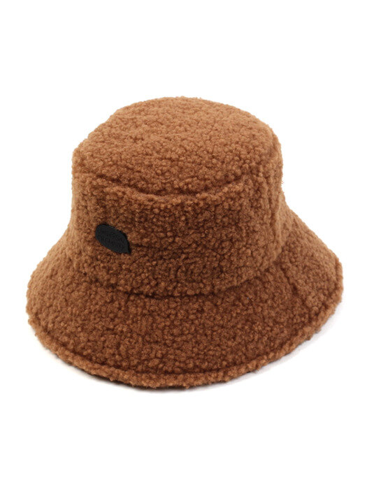 Fleece Brown Bucket Hat 버킷햇