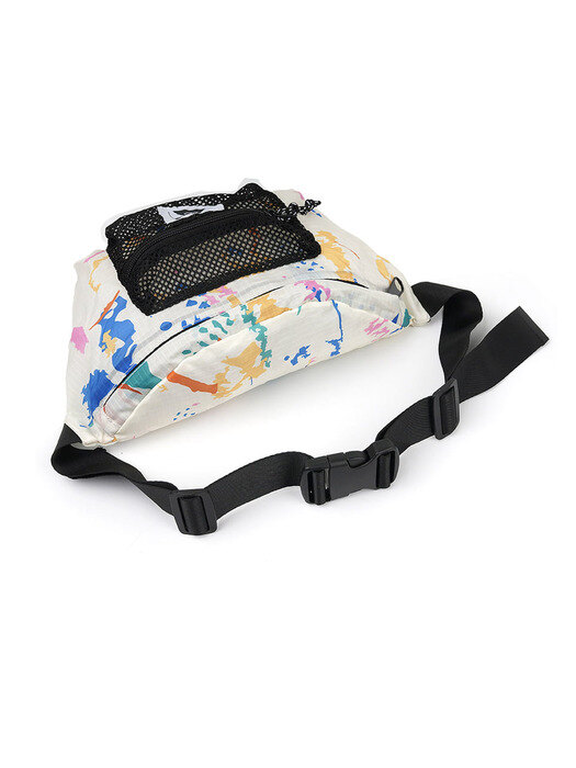 STUFFABLE FANNY PACK / WHITE PEARL