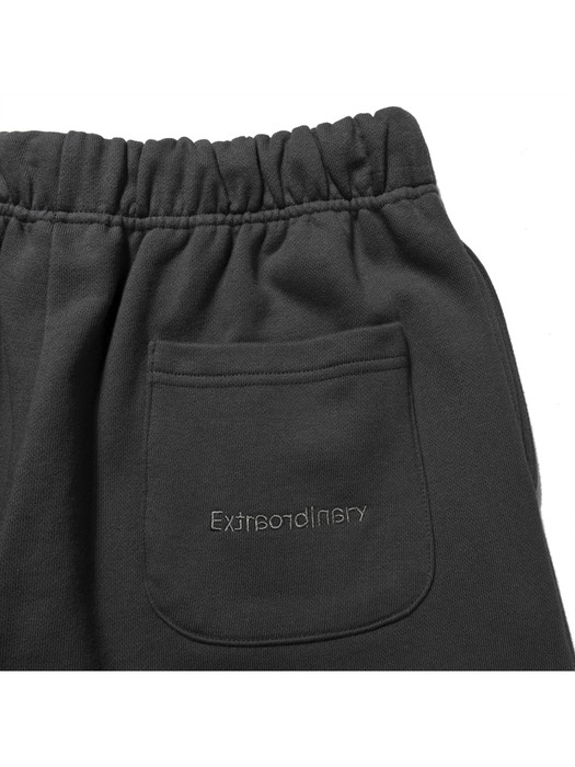 BASIC SWEAT PANTS  CHARCOAL