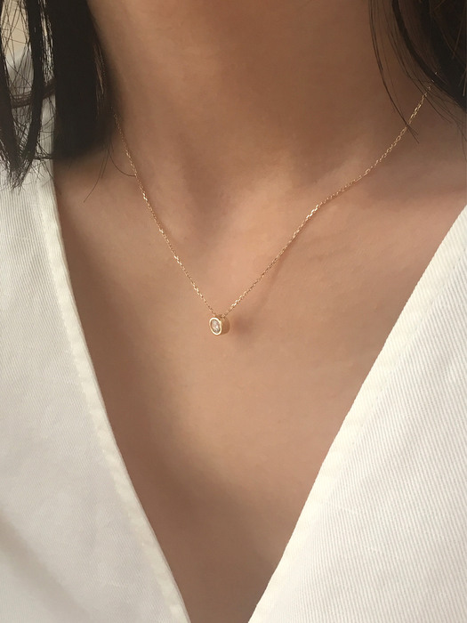 14k water necklace