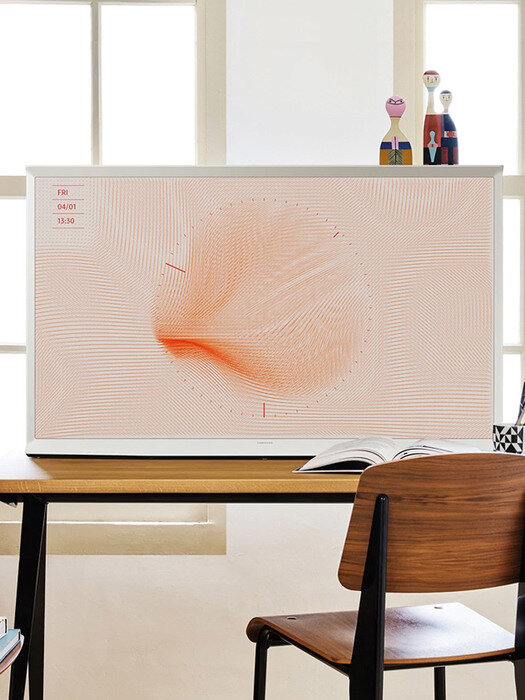 QLED TV 더 세리프 KQ43LSB01AFXKR 108cm(43인치) 화이트 (설치배송/인증점)