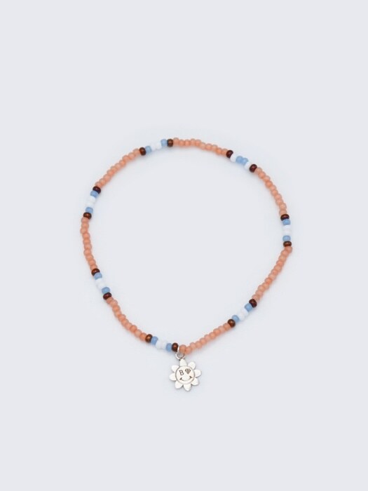 Soft ethnic color mix Bracelet 소프트 에스닉 컬러 믹스 비즈 팔찌