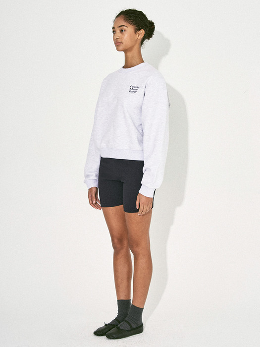 POSITIVE METAL POWER EMBROIDERY SWEAT PULLOVER