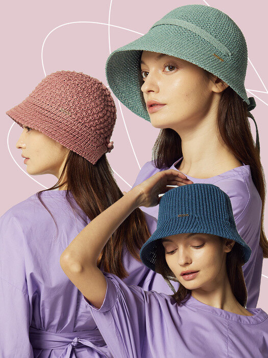 [묶음상품구성] RECLOW 파스텔 여름 패션 모자