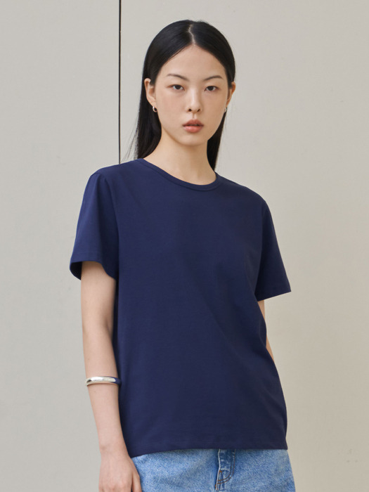 Silket T-shirt 베이직 반팔 실켓티셔츠 / 4colors