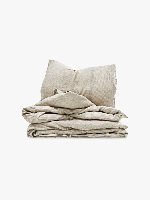 [단독] Field pillowcase - oatmeal