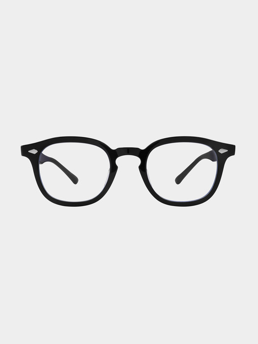 자이스 렌즈 남녀공용 블루라이트차단 뿔테 안경 LEO C5
