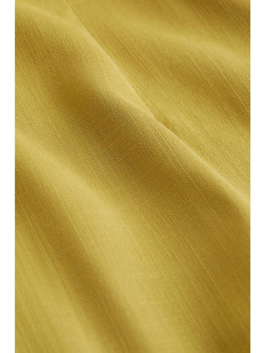 와이드 슬리브 드레스 옐로 그린 1088175001