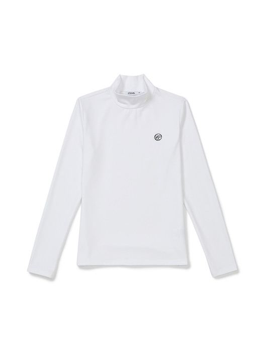 Logo Turtle Neck (White)