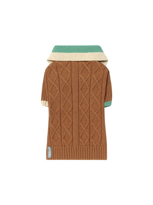 Fotic Cashmere Knit - Cocoa Brown