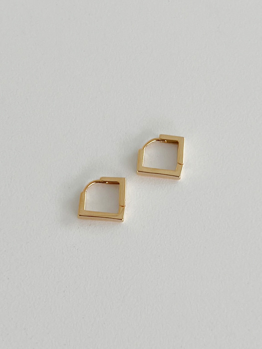 edge one touch earrings (2colors)