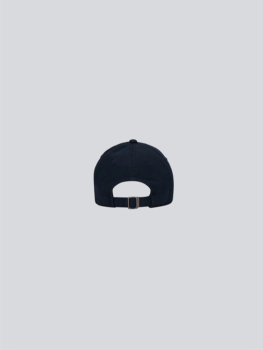 C-logo ball cap_navy