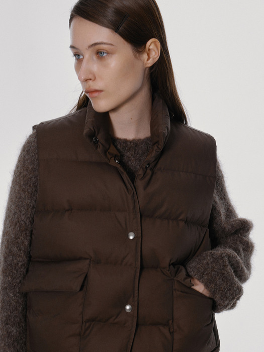 Michelin puffer vest (Choco)