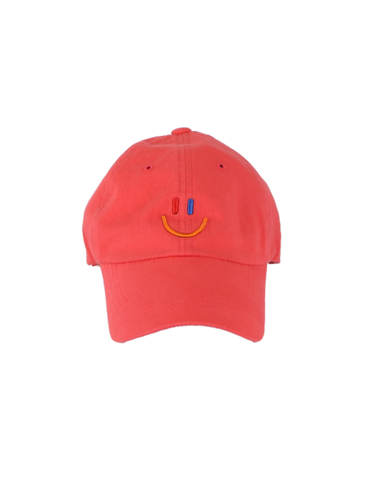 LaLa Smile Ball Cap(라라 스마일 볼캡)[Red]