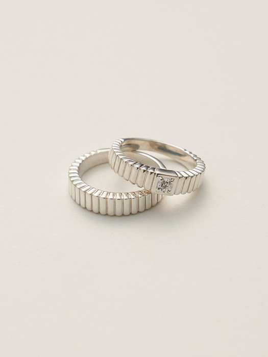 Claudie 0.1ct Diamond Ring