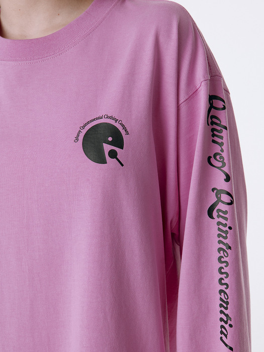Qpachups Long Sleeve T-Shirt - Pink