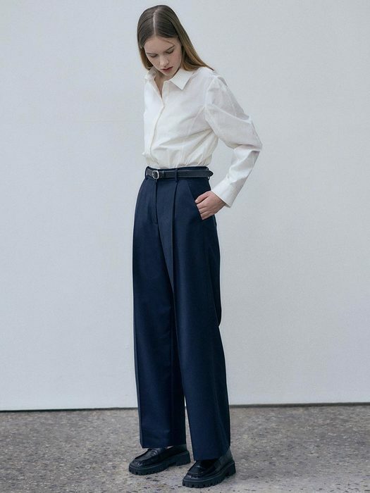 One-tucked Wide Trouser SW3SL135-24