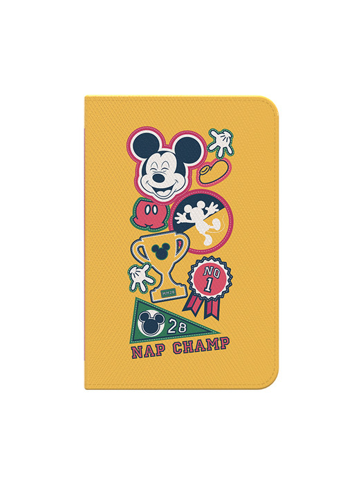 디즈니 미키 바시티 해킹방지 여권 케이스 (Disney Mickey Varsity Rfid Anti-Skimming Passport Case)