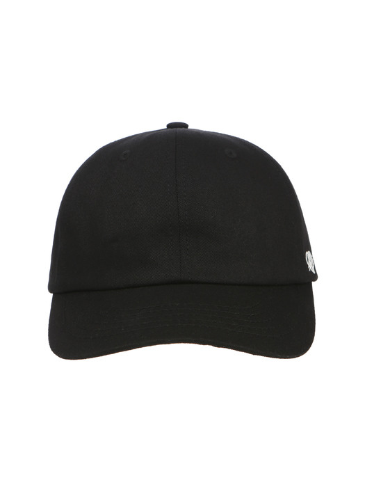 ROUND MONDAY SIGNATURE CAP BLACK