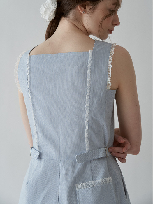 Judy Lace Jumpsuit (Skyblue)