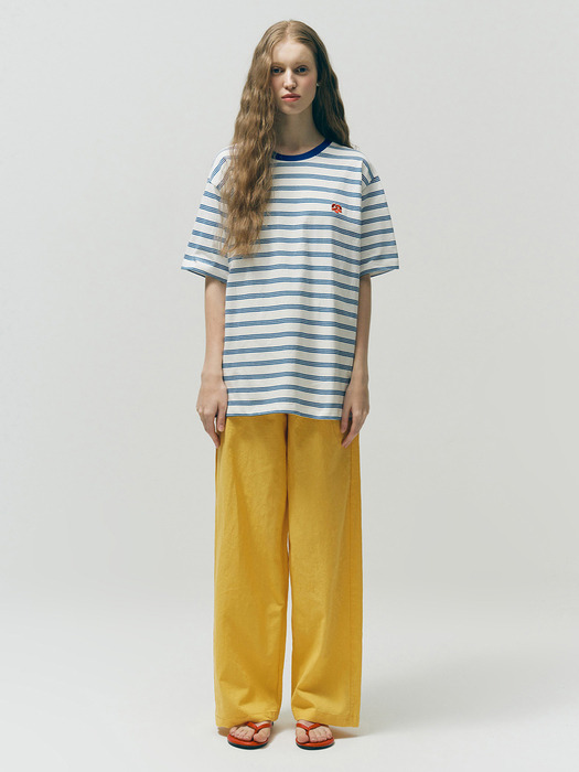 Washed vacation linen pants_10color