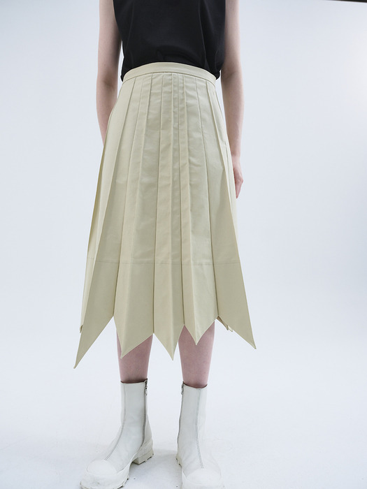 Bright Pleated Skirt_BE