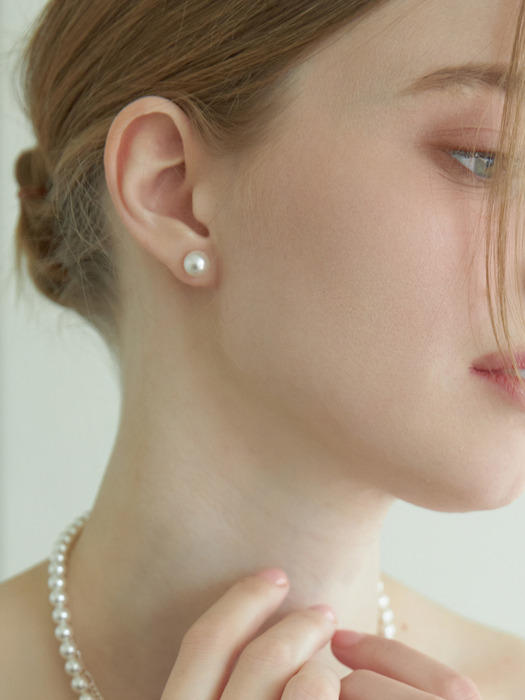 Seraphine Swarovski Pearl 925 Silver Earring