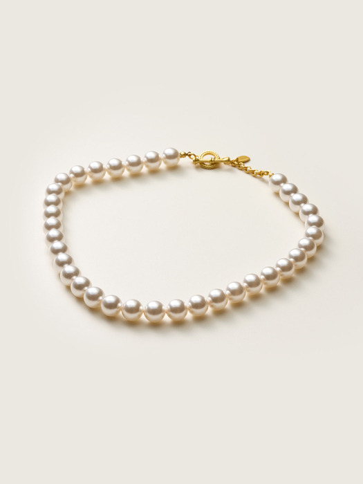 CLASSIC PEARL NECKLACE 10mm