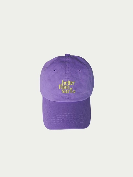 LOGO BALL CAP - PURPLE