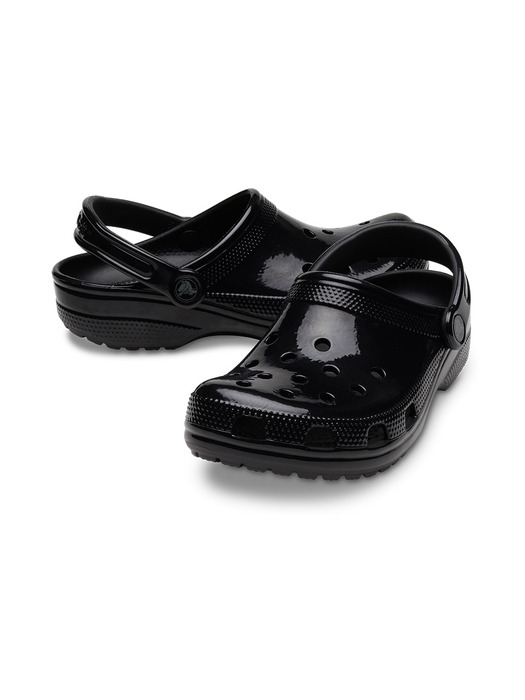 [Unisex] 공용 CLASSIC HIGH SHINE CLOG BK (24SUCL209609)